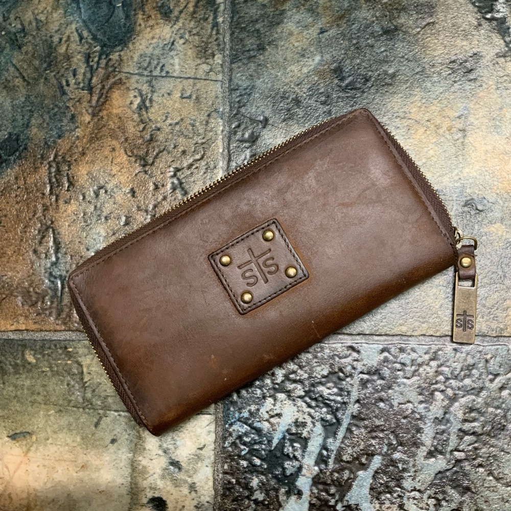 STS Brown Leather Wallet